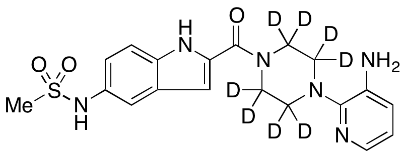 N-Desisopropyl Delavirdine-d8