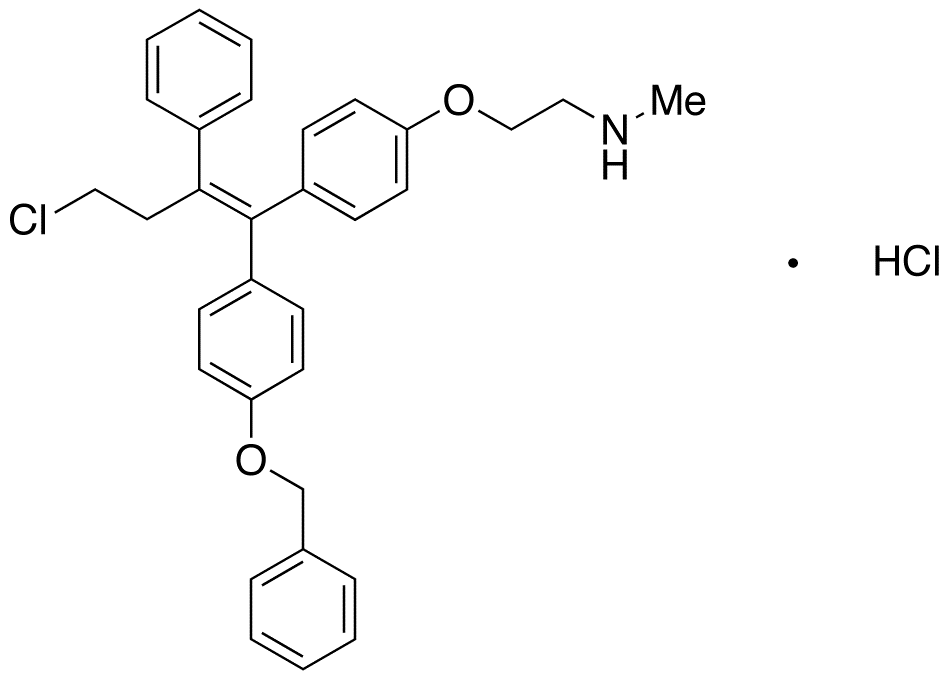 N-Desmethyl 4-Benzyloxy Toremifene Hydrochloride