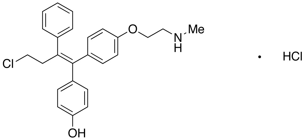 N-Desmethyl 4-Hydroxy Toremifene Hydrochloride