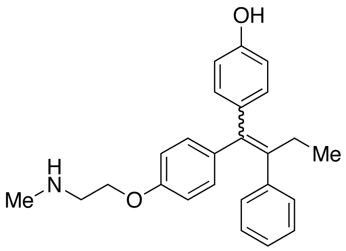 N-Desmethyl-4-hydroxy Tamoxifen (approx. 1:1 E/Z Mixture)