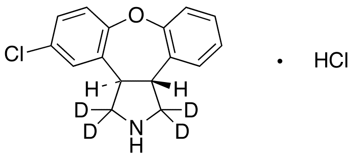 N-Desmethyl Asenapine-d4 Hydrochloride