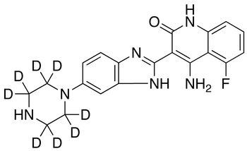 N-Desmethyl Dovitinib-d8