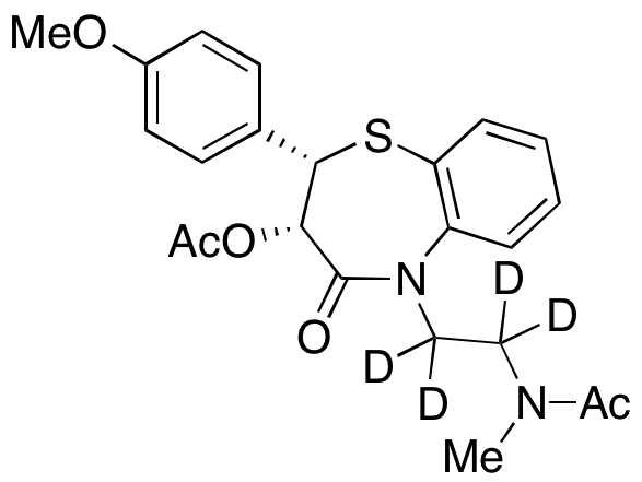 N-Desmethyl-N-acetyl Diltiazem-d4