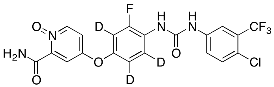 N-Desmethyl Regorafenib (Pyridine)-N-oxide-d3