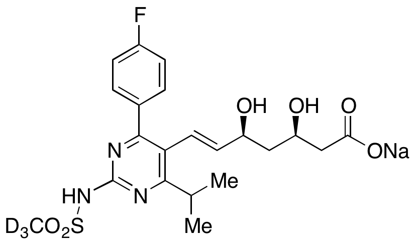 N-Desmethyl Rosuvastatin-d3 Sodium Salt