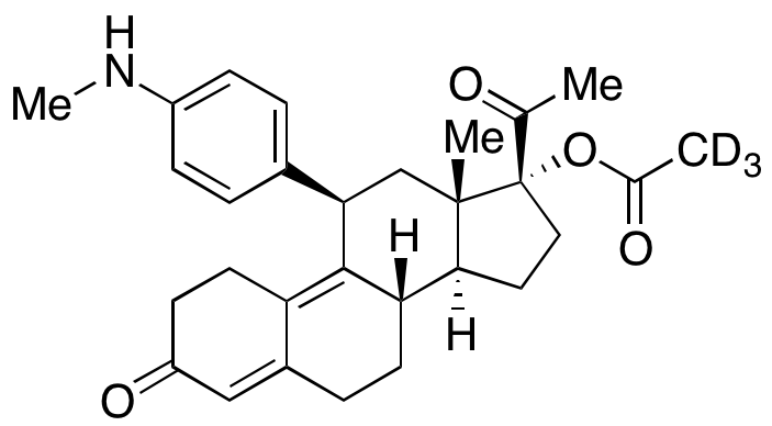 N-Desmethyl Ulipristal Acetate-d3