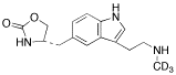 N-Desmethyl Zolmitriptan-d3