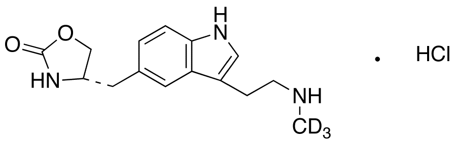 N-Desmethyl Zolmitriptan-d3 Hydrochloride