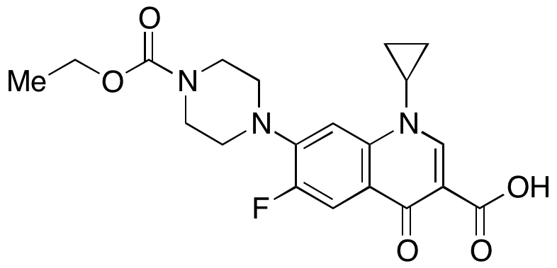 N-Ethoxycarbonyl-ciprofloxacin