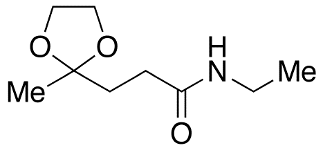 N-Ethyl-(3-(2-methyl-[1,3]dioxolan-2-yl)propionamide