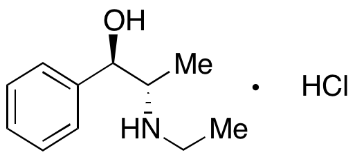 N-Ethyl-dl-norephedrine Hydrochloride