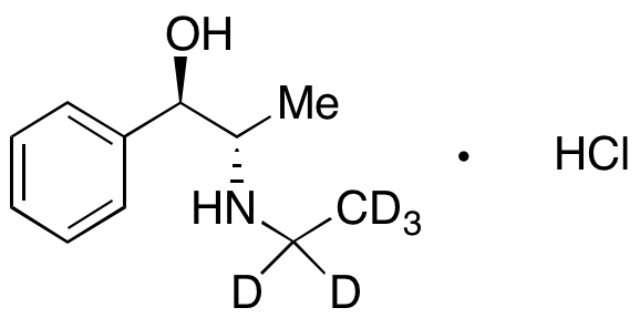 N-Ethyl-dl-norephedrine Hydrochloride-d5