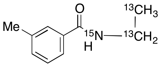 N-Ethyl-m-toluamide-15N,13C2