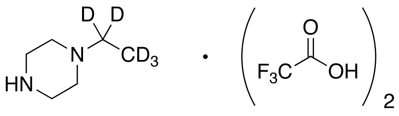 N-Ethylpiperazine-d5 Bis(trifluoroacetic Acid) Salt