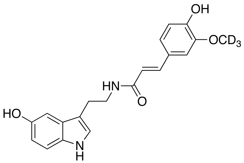 N-Feruloyl Serotonin-d3