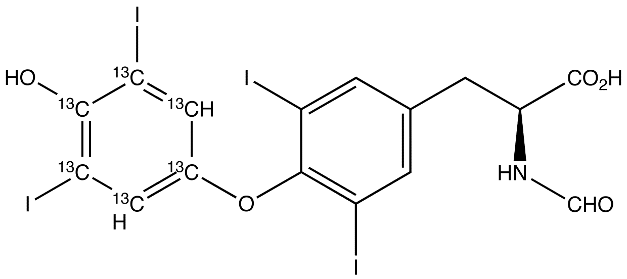 N-Formyl Thyroxine-13C6