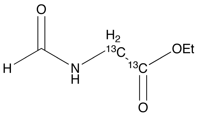 N-Formylglycine-13C2 Ethyl Ester