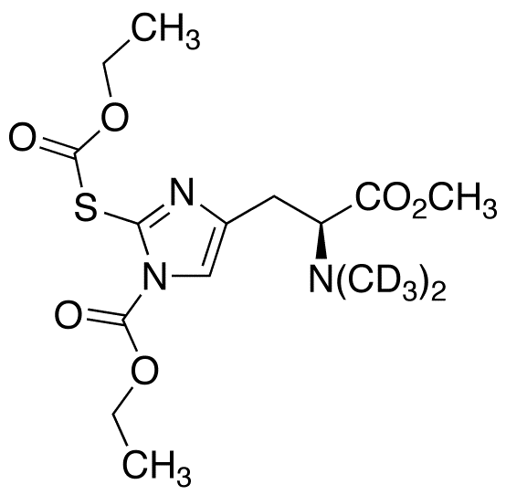 N(Im)-Ethoxycarbonyl-S-ethoxycarbonyl N-Desmethyl L-Ergothioneine-d6 Methyl Ester