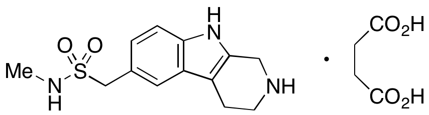 N-Methyl-1-(2,3,4,9-tetrahydro-1H-pyrido[3,4-b]indol-6-yl)methanesulfonamide Succinate