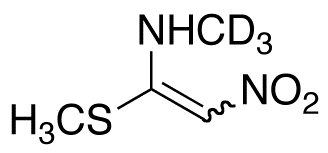 N-Methyl-1-(methylthio)-2-nitroethenamine-d3