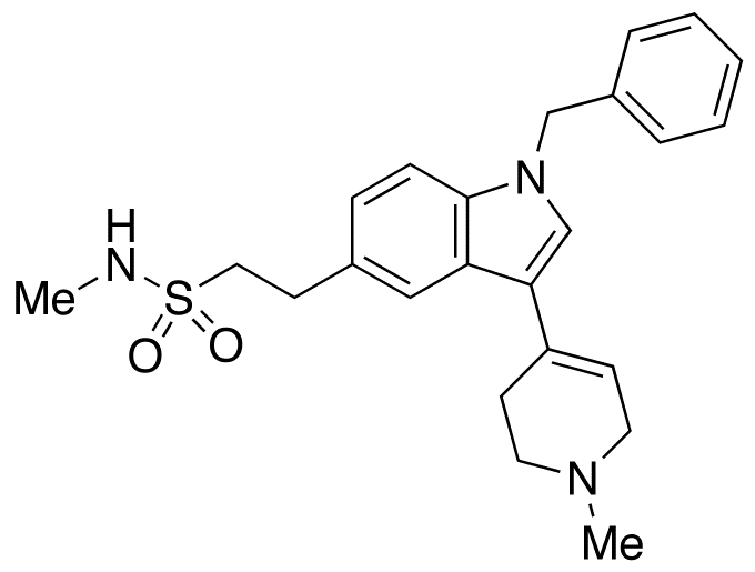 N-Methyl-1-(phenylmethyl)-3-(1,2,3,6-tetrahydro-1-methyl-4-pyridinyl)-1H-indole-5-ethanesulfonamide