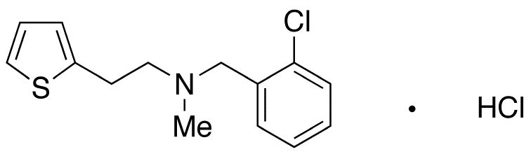 N-Methyl-N-[2-chlorobenzyl)]-2-thiopheneethanamine Hydrochloride