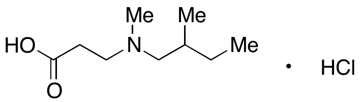 N-Methyl-N-(2-methylbutyl)-β-alanine Hydrochloride