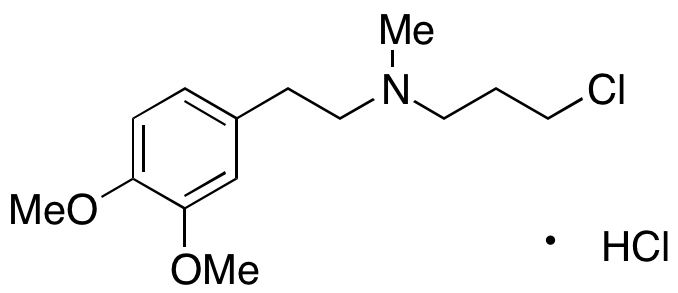 N-Methyl-N-(3-chloropropyl)homoveratrylamine Hydrochloride