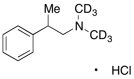 N,N,β-Trimethyl-phenethylamine Hydrochloride-d6