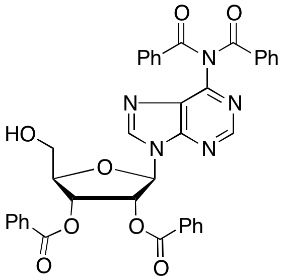 N,N,2’,3’-Tetrabenzoyladenosine