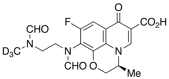 N,N’-Desethylene-N,N’-diformyl Levofloxacin-d3