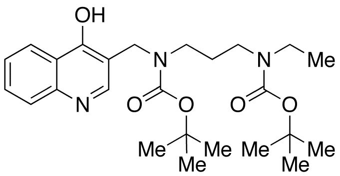 N,N-Di-(tert-butyloxy)-3-[[[3-(ethylamino)propyl]amino]methyl]-4-quinolinol