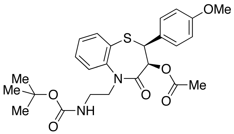 N,N-Didesmethyl N-tert-Butoxycarbonyl Diltiazem