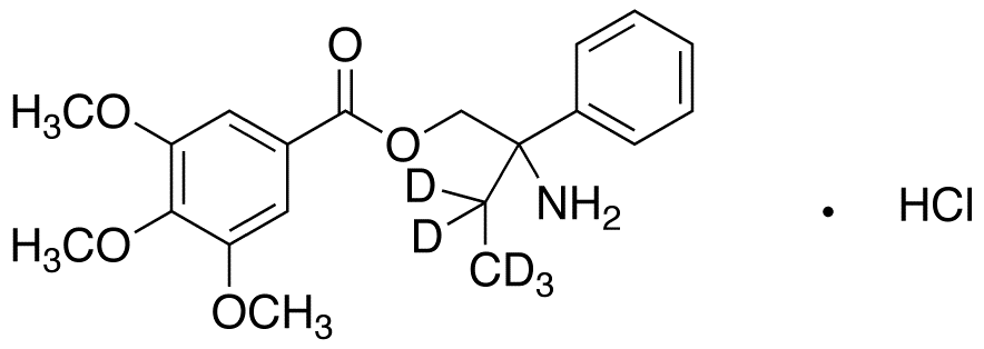 N,N-Didesmethyl Trimebutine-d5 Hydrochloride