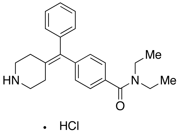 N,N-Diethyl-4-(phenyl-4-piperidinylidenemethyl)benzamide Hydrochloride