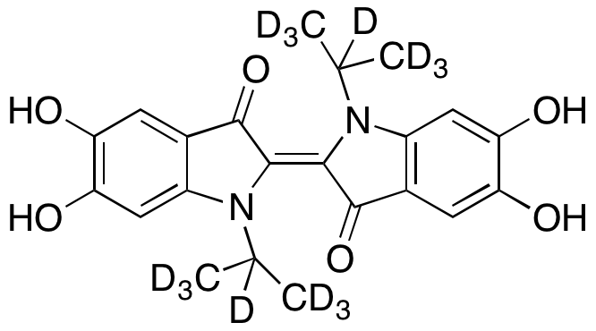 N,N’-Diisopropyl-5,6,5’,6’-tetrahydroxy Indigo-d14