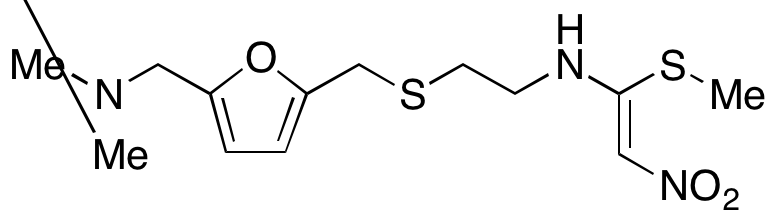 N,N-Dimethyl-5-[[[2-[[1-(methylthio)-2-nitroethenyl]amino]ethyl]thio]methyl]-2-furanmethanamine