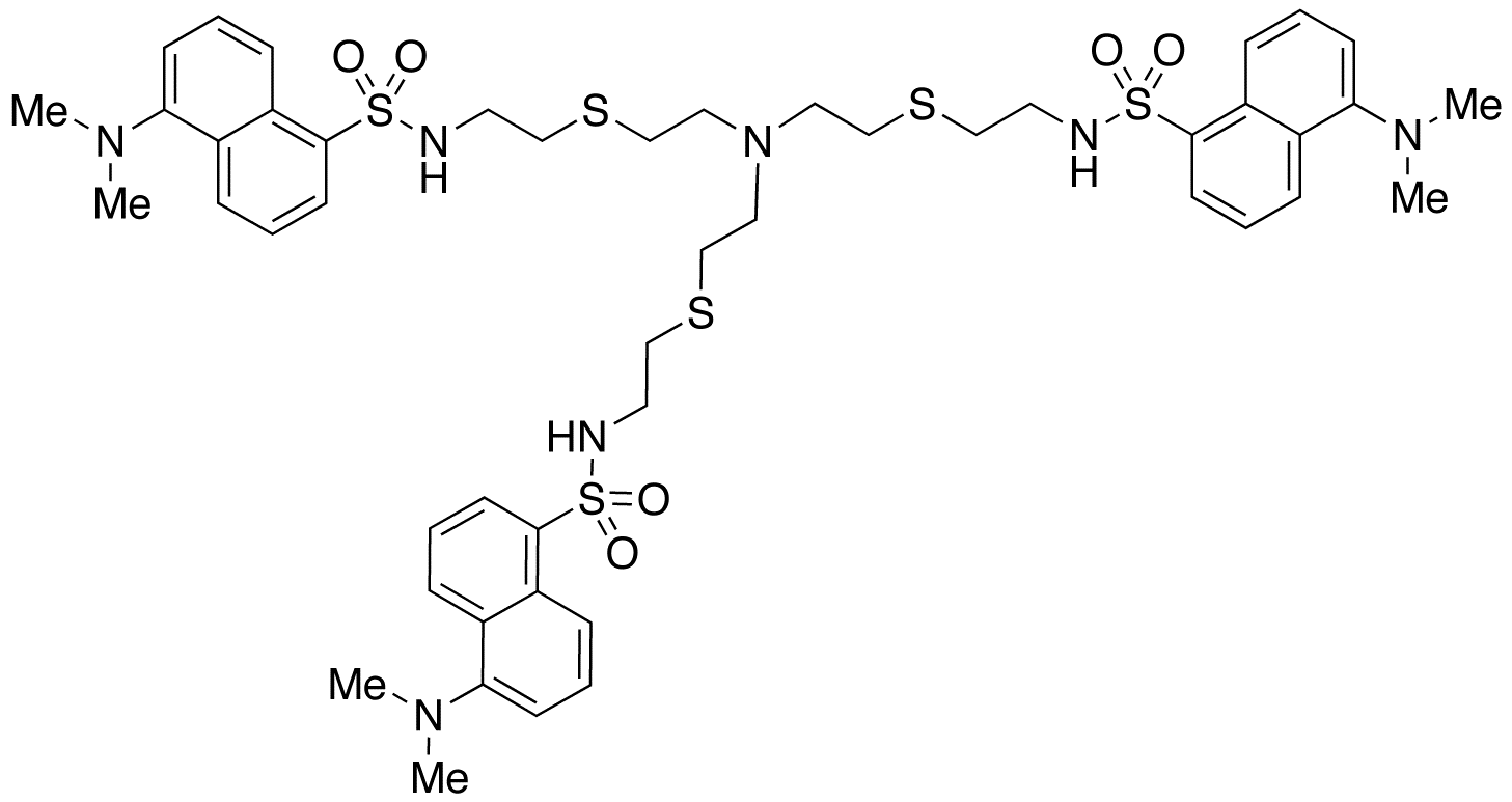 N,N’,N’’-[Nitrilotris(2,1-ethanediylthio-2,1-ethanediyl)]tris[5-(dimethylamino)-1-naphthalenesulfonamide