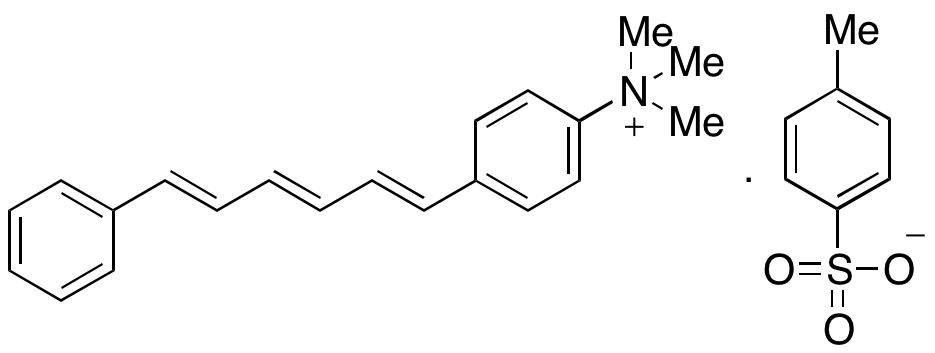 N,N,N-Trimethyl-4-(6-phenyl-1,3,5-hexatrien-1-yl)phenylammonium p-Toluenesulfonate