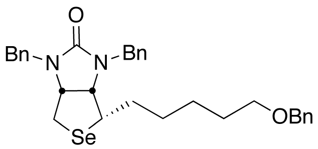 N,N,O-Tribenzyl-hexahydro-2-oxo-1H-selenolo[3,4-d]imidazole-5-pentanol