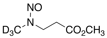 N-Nitroso-N-methyl-3-aminopropionic Acid-d3, Methyl Ester