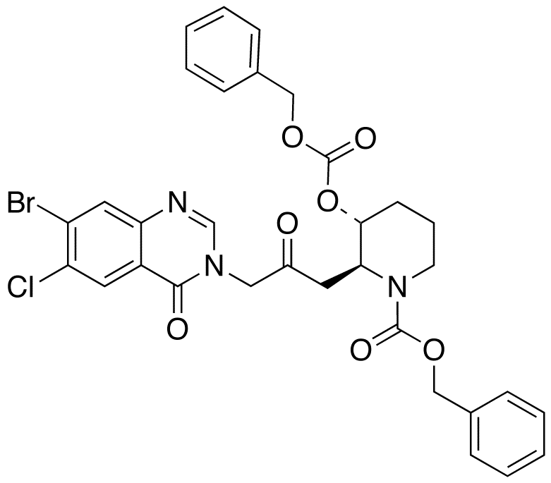 N,O-Bis(benzyloxycarbonyl) Halofuginone