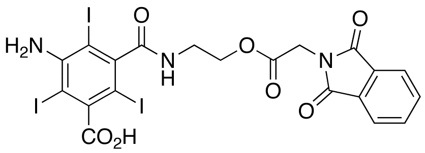 N-Phthaloylglycine 2-[5-Amino-3-carboxy-2,4,6-triiodobenzoyl]aminoethyl Ester