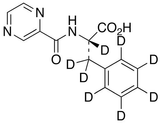 N-Pyrazinylcarbonyl-L-phenylalanine-d8