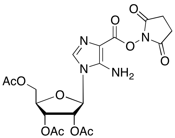 N-Succinimidyl-5-amino-1-(2,3,5-tri-O-acetyl-β-D-ribofuranosyl)imidazole-4-carboxylate