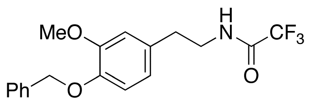 N-Trifluoroacetyl-4-benzyloxy-3-methoxyphenethylamine