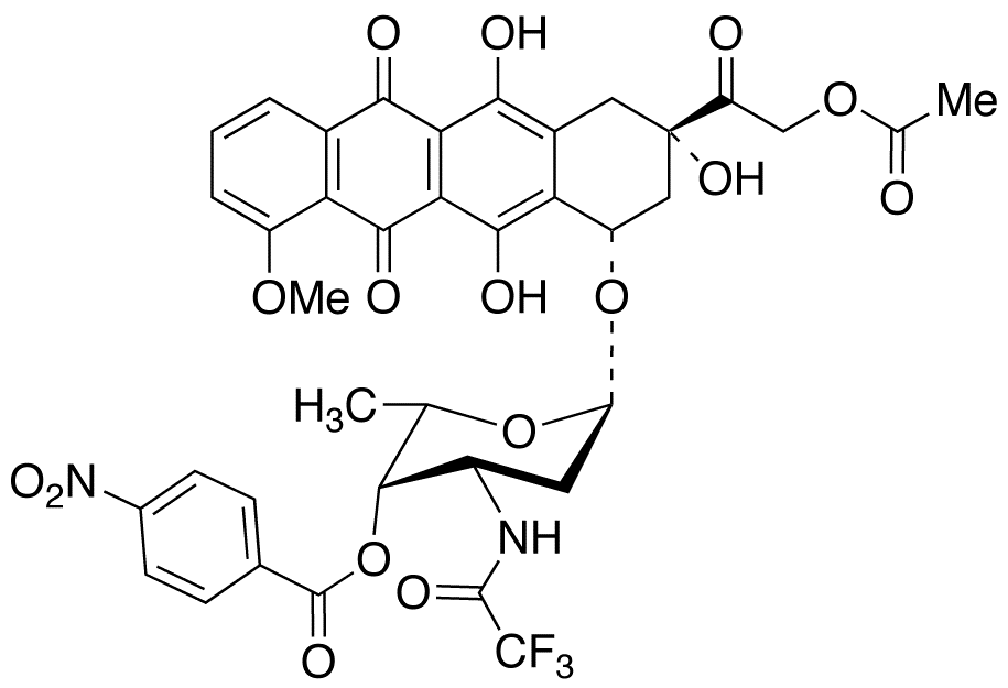 N-Trifluoroacetyl-4’-nitobenzoate-8-(2-acetyloxy) Doxorubicin