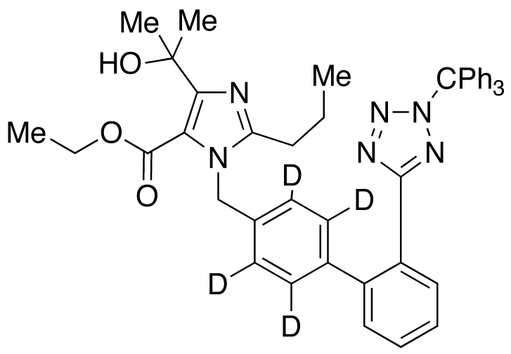 N-Trityl Olmesartan-d4 Ethyl Ester