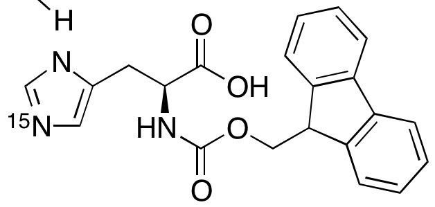 N&alpha;-Fmoc-L-histidine-1-15N