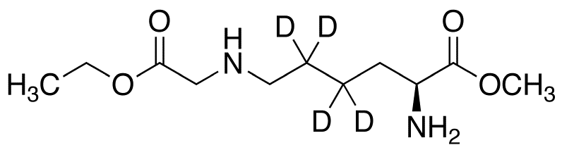 Nε-(Ethoxycarbonylmethyl)-L-lysine-d4 Methyl Ester